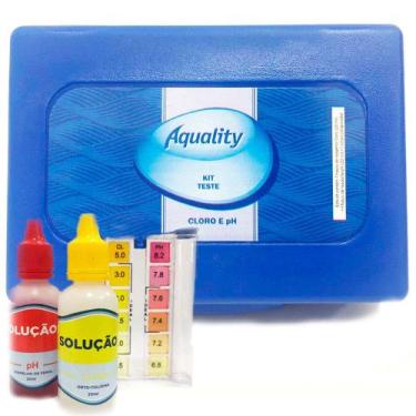 Imagem de Estojo de Análise Piscina Medição Teste Cloro e PH - Aquality