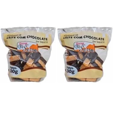 Imagem de Kit com 2 Saquinho de Doce de Leite com Chocolate 200g - Doces Pé da Serra