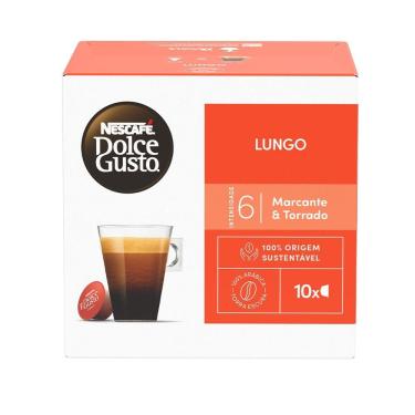 Imagem de Café em Cápsula Nescafé Dolce Gusto Lungo 10 Cápsulas