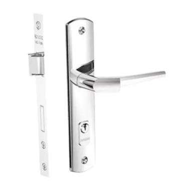 Imagem de Fechadura Externa Popline Reta 40x53 Soprano Cromado