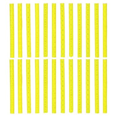 Imagem de ZJchao Adesivos Refletivos, Adesivos Refletivos para Roupas de Fita Refletor 24pcs 75 Mm Spokes Refletivos Com Ciclo de Raio de Raio para Reboques para Trailers (24pcs)