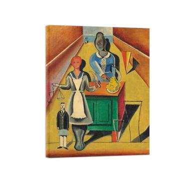 Imagem de Abstrato lona wall art pinturas famosas-Comprar-Pôster e impressões para decoração casa pronta para pendurar 20x25cm8x10in Tela Embrulhada