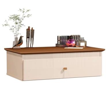 Imagem de Penteadeira Suspensa com Gaveta Nina Joy Organização e Estilo para Maquiagem ou Escrivaninha Off