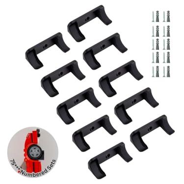 Imagem de matterform Suporte De Parede Para Lego Speed Champions (Pacote Com 10), Compatível Conjuntos 75*** Mais Antigos (2019 E Anteriores), Exposição Modelos Carros