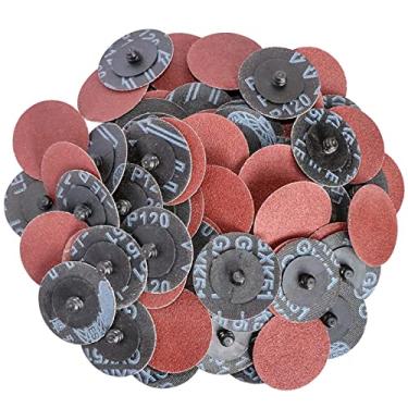 Imagem de 2" 50mm 50pc Discos Rápidos E Discos De Lixamento De Grãos Condicionamento De Superfície De Metal Die Grinder Essories, Grit 40