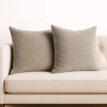 Imagem de Kit 2 Capa Almofada Veludo 45x45 Cores Diversificadas