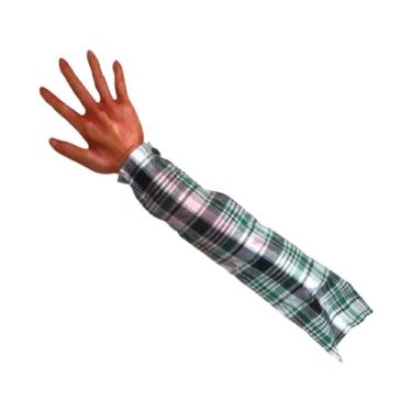 Imagem de Fancyes Brinquedo Assustador de Halloween, Braço Sangrento, Braço Decepado, Adereço de Halloween, Adereço de Braço Falso Assustador para O Halloween, Forma B, Tamanho real