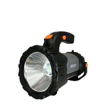 Imagem de Lanterna Holofote Pro Recarregável LED Cree Solver SLP-401 PB