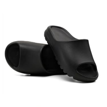 Imagem de Chinelo Sandália Nuvem Yezz Masculino | Slide Anatômico Leve e Macio Ortopédico | Tamanho 41/42 | 5 Cores (Preto, BR, Adulto, Faixa Numérico, 41, 42)