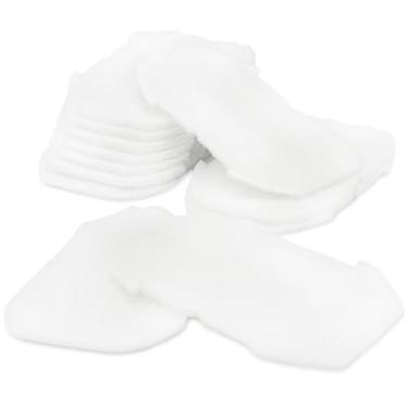 Imagem de LTWHOME Almofadas de lã de polímero adequado para filtro multifuncional de afinidade de bágon (pacote com 12)