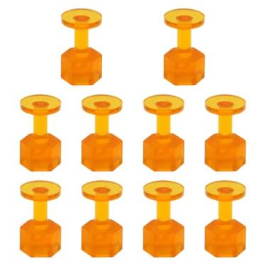 Imagem de Mqetly 10x Abas para Puxar Amassados de Carro, Ferramenta de Reparo de Amassados Sem Pintura, Ferramenta de Reparo de Amassados em Carroceria, Abas para Remo, Dia 7mm