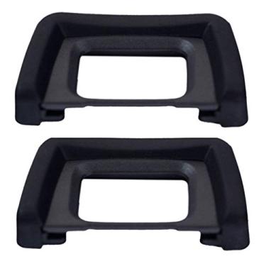 Imagem de [Pacote com 2] DK-24 Visor ocular Eye Cup Rubbe para câmera Nikon D5000 D5100 D3000 D3100