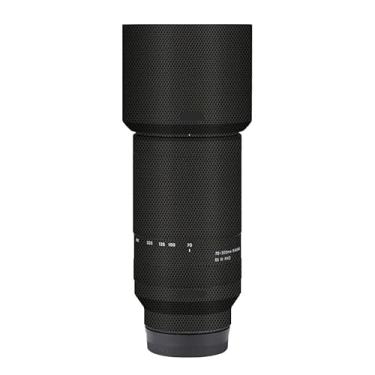 Imagem de Skin Lens Camera Skin Wrap Vinil Adesivo Acessórios para Tamron 70-300mm F4.5-6.3 apto para Sony Mount 70 300 (Matrix Black)