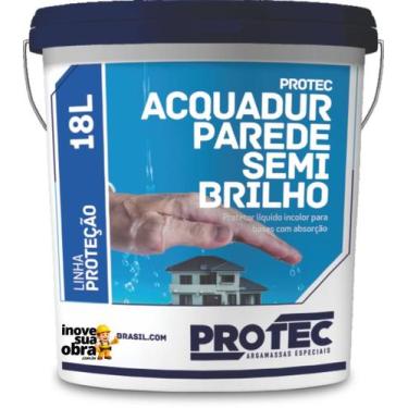 Imagem de Resina acquadur parede semi brilho 18l - Protec