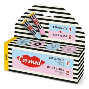 Imagem de Kit Carmed SOS Esfoliante + Ultra Gloss Algodão Doce Cimed