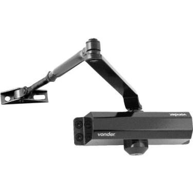 Imagem de Mola aérea para porta potência 2 preto (Preto) - Vonder, Preto