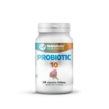 Imagem de Probiotic 10 800 mg 60 Cápsulas Nutrivitalle