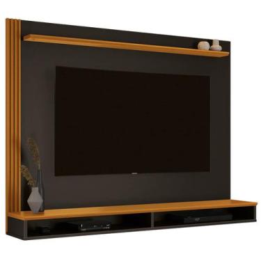 Imagem de Painel Davos para TV até 55 Polegadas EDN Cor Preto Cedro - Estrela Mó