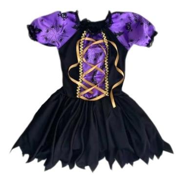 Imagem de Fantasia Bruxinha Morceguinho 1 Infantil (G)