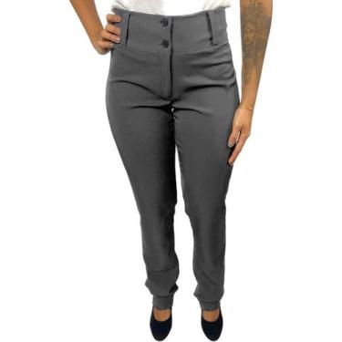 Imagem de Calça Social Feminina Cintura Media Uniforme Para Trabalho Administrat