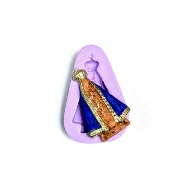 Imagem de F1054 molde de silicone nossa senhora confeitaria biscuit - confeitari