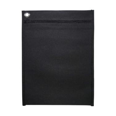 Imagem de Pasta Malote Nylon 25X35Cm Preta/Azul Sortidos - Pacote Com 3, Reflex, 1138, Multicor, Pacote De 14