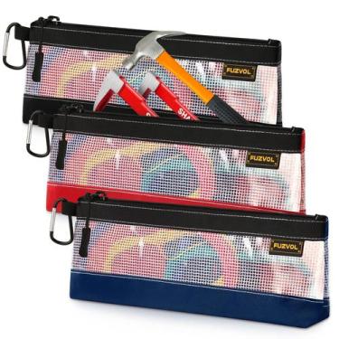 Imagem de Bolsa de ferramentas FUZVOL Clear de 14 cm de comprimento com bolsa pe
