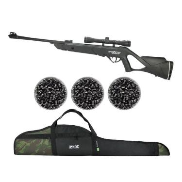 Imagem de Carabina Pressão Cbc Nitro Advanced 4,5 Luneta 4x32, Kit