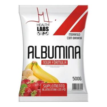 Imagem de Albumina Health Labs Morango/Banana 500g - NAO DEFINIDO