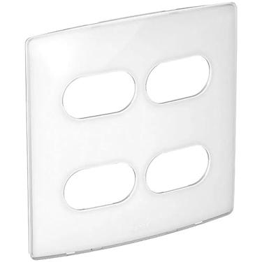 Imagem de Placa 4x4 2 postos 2 postos separados sugar gloss Nereya Pial
