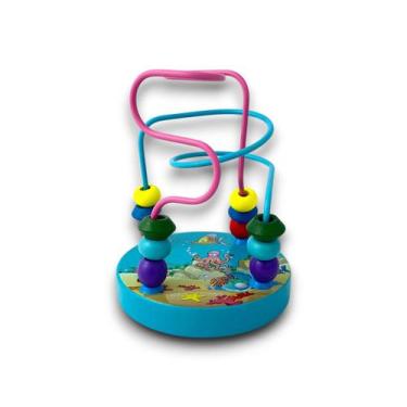 Imagem de Brinquedo de Madeira Mini Aramado Montessori Pedagógico Bebê - Toy Mix