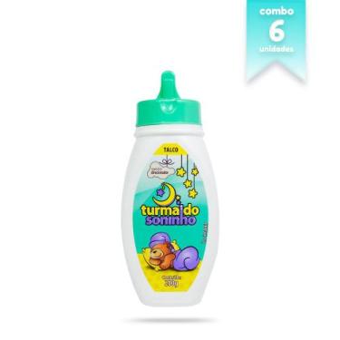 Imagem de 6 Talcos Verde Turma Do Soninho De 200gr