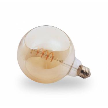 Imagem de Lâmpada Retro Filamento Led 4W G125 Âmbar 2200K