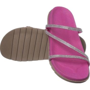 Imagem de  Rasteirinha Feminina (090-0002) - bradha, Pink, 37