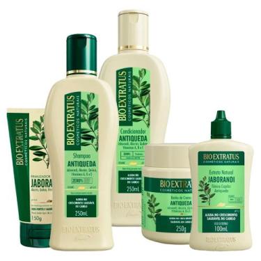 Imagem de Kit Bio Extratus Jaborandi Sh Cond Masc 250 Completo 5Itens