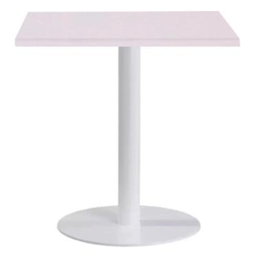 Imagem de Mesa Pisa Beta Fratini Disco Redondo Branco Tampo MDP