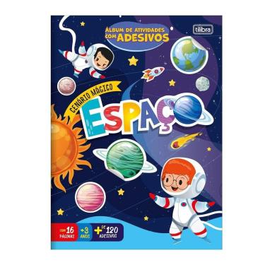 Imagem de Caderno de atividades Cenário Mágico Espaço 8 fls - Tilibra 