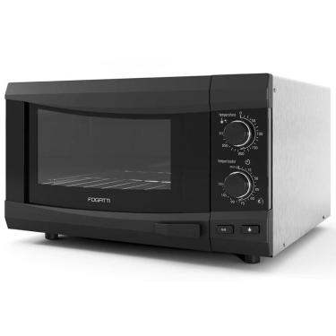 Imagem de Forno Elétrico Fogatti New Black, 45 Litros, 1700W, Preto