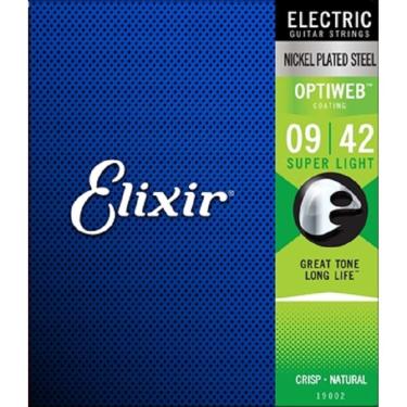 Imagem de Encordoamento 009 Super Light Guitarra Revestimento Elixir