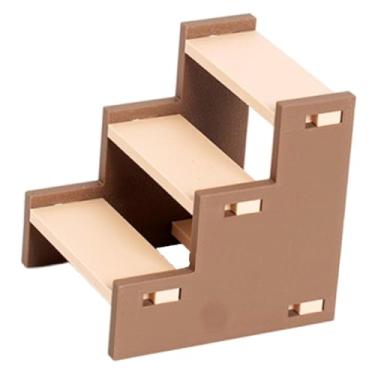 Imagem de ShengQuanHao Escada de Escalada para Hamster, Brinquedo de Exercício, Acessório de Habitat para Porquinhos-da-índia, Instalação Rápida, Material PP Durável, Versát, 8cm X 9cm X 9cm
