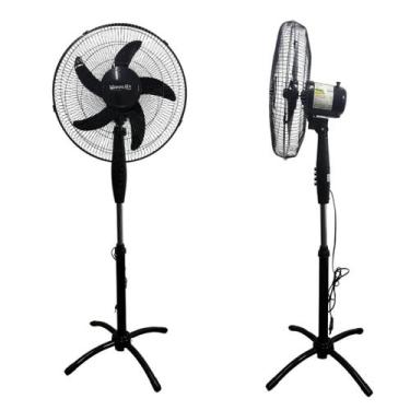 Imagem de Ventilador De Coluna 40cm 127v 45w 5 Pás / Monaliza Preto, 110V