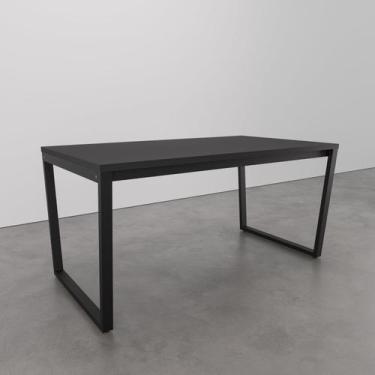 Imagem de Mesa de Jantar 180x90cm Estilo Industrial Concept CabeCasa MadeiraOrig