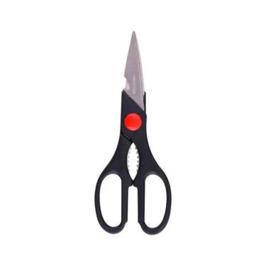 Imagem de Tesoura De Cozinha Multiuso Com Quebra Nozes Aço 21 Cm