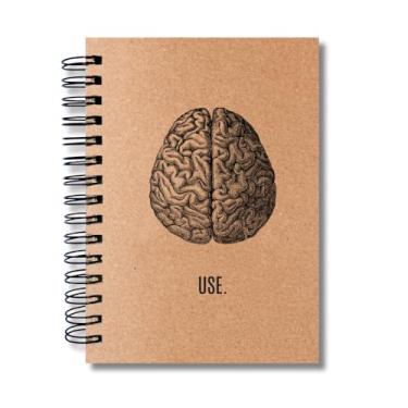 Imagem de Caderno Sem Pautas Capa Dura 100 Fls 200 Pág A5 Use