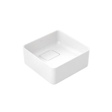 Imagem de Cuba De Apoio Docolflow 30x30 12020504026 Quadrada Branca Esmaltada