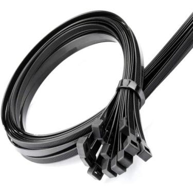 Imagem de Laços de zíper XINGKEDA 40 cm, extra grandes, 200 kg, resistência à tr