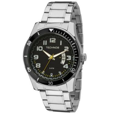 Imagem de Relógio Technos Masculino Racer Prata - 2115KSL/1Y