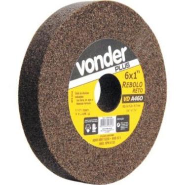 Imagem de Rebolo Reto 152,4X25,4X31,8 G36 Marrom Uso Geral Vonder Plus
