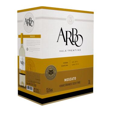Imagem de VINHO BAG IN BOX ARBO MOSCATO BRANCO 3LT