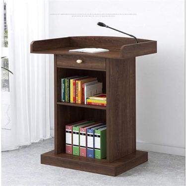 Imagem de 3pódio Do Púlpito Recepção Do Pódio De Madeira Pódio Alto Para Recepção Do Púlpito Do Chão Para Escolas E Igrejas, 3